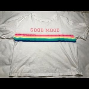 Good mood letter tee